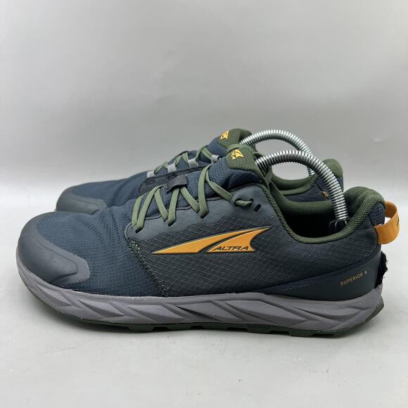 Altra Superior 6 Trail Running Shoes Men Size 8.5 Gray Comfort Low Top Sneakers